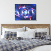 SPACE ART #18 Black Hole Leinwanddruck (Insitu (Schlafzimmer))