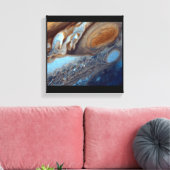 SPACE ART #37 Jupiter Nah Up Leinwanddruck (Insitu (Wohnzimmer))