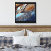 SPACE ART #37 Jupiter Nah Up Leinwanddruck (Insitu (Schlafzimmer))