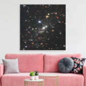 SPACE ART #40 Galaxy Cluster Leinwanddruck (Insitu (Wohnzimmer))