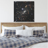 SPACE ART #40 Galaxy Cluster Leinwanddruck (Insitu (Schlafzimmer))