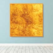 SPACE ART #42 Sun's Face Leinwanddruck (Insitu (Holzboden))