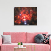 SPACE ART #43 "Lobster Nebula" Leinwanddruck (Insitu (Wohnzimmer))