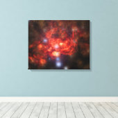 SPACE ART #43 "Lobster Nebula" Leinwanddruck (Insitu (Holzboden))
