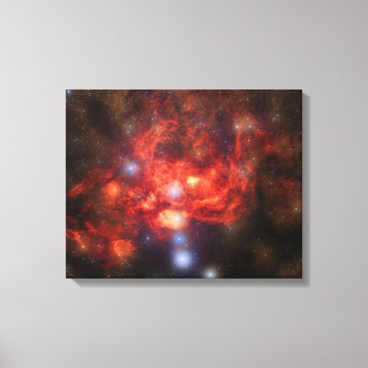 SPACE ART #43 "Lobster Nebula" Leinwanddruck (Vorderseite)