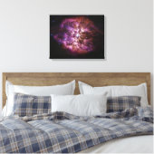 SPACE ART #67 Supernova Prelude Leinwanddruck (Insitu (Schlafzimmer))