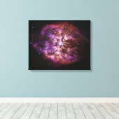 SPACE ART #67 Supernova Prelude Leinwanddruck (Insitu (Holzboden))