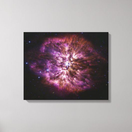 SPACE ART #67 Supernova Prelude Leinwanddruck (Vorderseite)