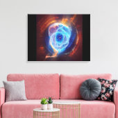 SPACE ART #9 LEINWANDDRUCK (Insitu (Wohnzimmer))