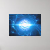 SPACE ART Fusion zweier Neutronensterne Leinwanddruck (Vorderseite)