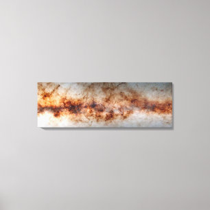 SPACE ART Milchstraßennetz galaktisches Flugzeug Leinwanddruck