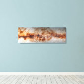 SPACE ART Milchstraßennetz galaktisches Flugzeug Leinwanddruck (Insitu (Holzboden))