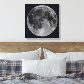 SPACE ART Nr. 22 unseres MOONS Leinwanddruck (Insitu (Schlafzimmer))
