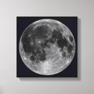 SPACE ART Nr. 22 unseres MOONS Leinwanddruck