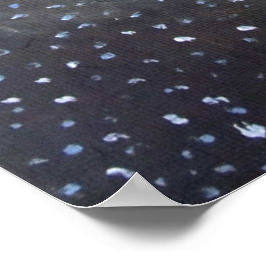 Space Art Poster - Zaubernebel (Ecke)