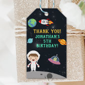 Space Astronaut Birthday Gift - Customizable" Geschenkanhänger