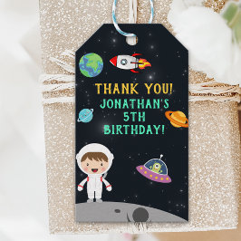 Space Astronaut Birthday Gift - Customizable" Geschenkanhänger