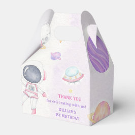 Space Astronaut Birthday Party Fevor Box Geschenkschachtel