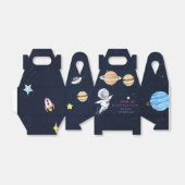 Space Astronaut Birthday Party Fevor Box Geschenkschachtel (Ungefaltet)