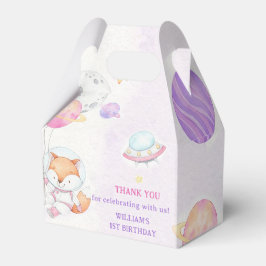 Space Astronaut Birthday Party Fevor Box Geschenkschachtel