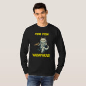 Space Astronaut Pew Madafakas Birman Cat 2 T-Shirt (Vorne ganz)