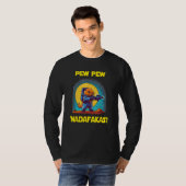 Space Astronaut Pew Madafakas Groundhog T-Shirt (Vorne ganz)