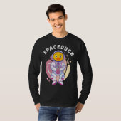 Space Astronaut Rubber Duck Rubber Ducky Bubble Th T-Shirt (Vorne ganz)
