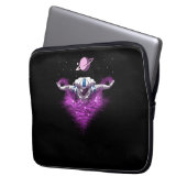 Space Astronaut Swimmer Laptopschutzhülle (Vorderseite Links)