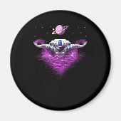 Space Astronaut Swimmer Magnet (Vorne)