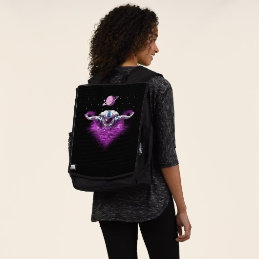 Space Astronaut Swimmer Rucksack (Ausgewaschen)