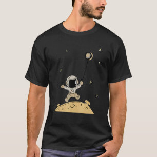 Space Astronaut Yoyo Toy Beruflich T-Shirt