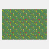 Space Außerirdischen SciFi Gemustertes Sortiment Geschenkpapier Set (Vorderseite 3)