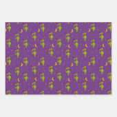 Space Außerirdischen SciFi Gemustertes Sortiment Geschenkpapier Set (Vorderseite 2)