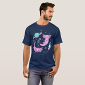 Space Axolotls T-Shirt (Vorne ganz)