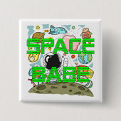 Space Babe Button (Vorderseite)