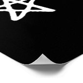 Space Backdrop Space Out of the World Party Zeiche Poster (Ecke)