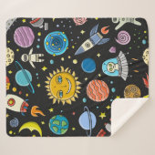 Space Background. Planets of the solar system. Roc Sherpadecke (Vorderseite (Horizontal))