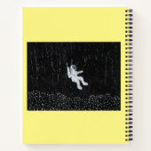 Space Banana-Notebook Notizblock (Rückseite)