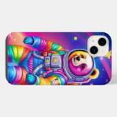 Space Bären Phone Case iPhone Hülle (Rückseite (Horizontal))
