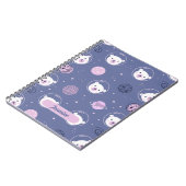 Space Bears Personalisiert Spiral Notebook Notizblock (Linke Seite)