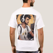 "Space Beats - Futuristic DJ T - Shirt Collection" (Rückseite)