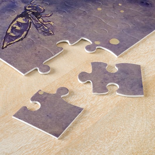 Space Bees Jigsaw Puzzle (Seite)