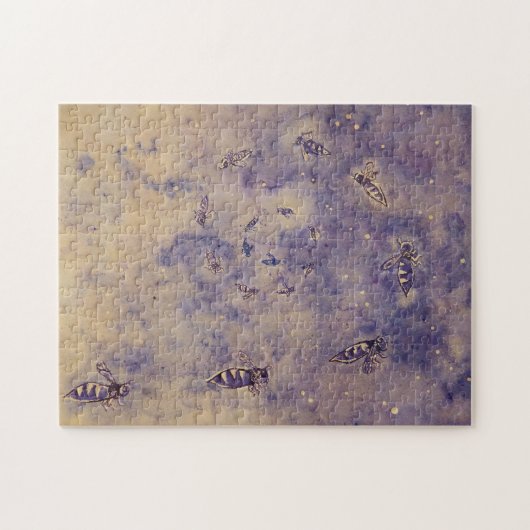 Space Bees Jigsaw Puzzle (Horizontal)