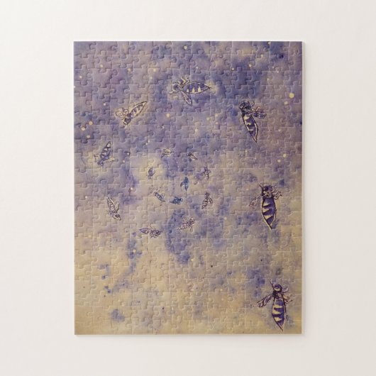 Space Bees Jigsaw Puzzle (Vertikal)