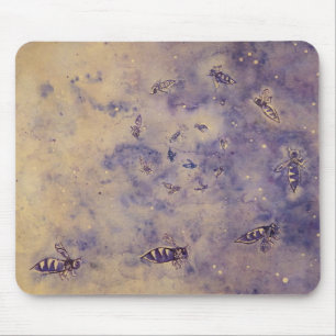 Space Bees Mousepad