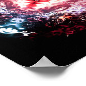 Space Bio Portal v1 - Patterns pareidolia Poster (Ecke)