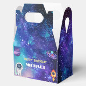 Space Birthday Geschenkschachtel (Geöffnet)