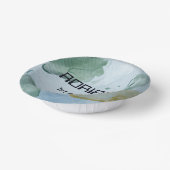 Space Birthday Party Earth Globe Pappteller (Gewinkelt)