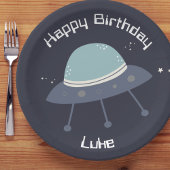 Space Birthday Party Paper-Teller Pappteller