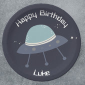 Space Birthday Party Paper-Teller Pappteller